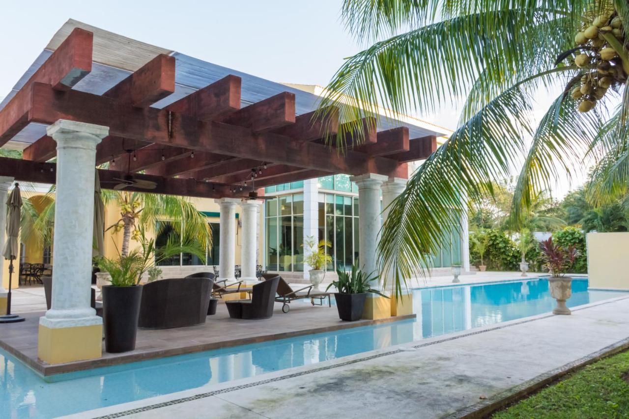 Hotel Boutique Mansion La Ceiba Mérida Exteriör bild